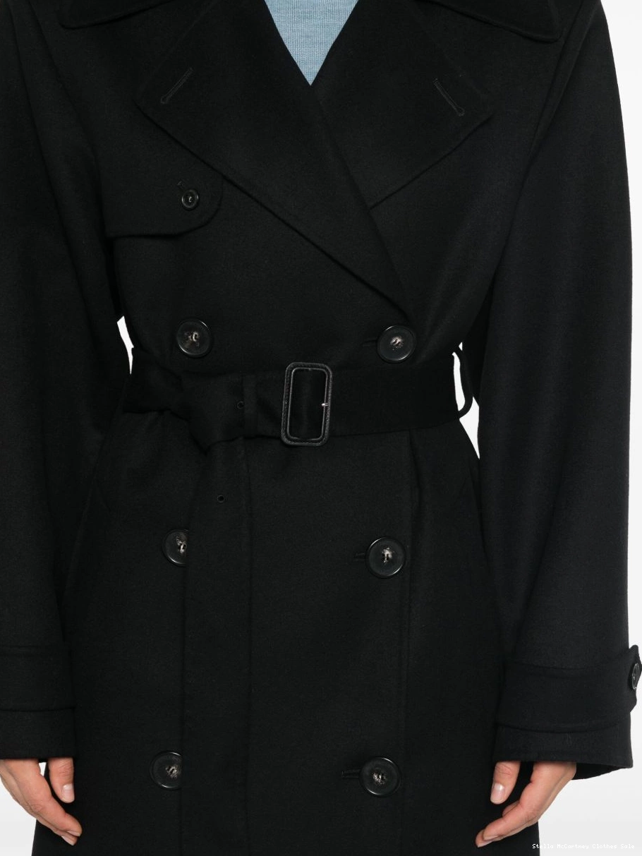 Affordable Women belted trench coat McCartney Stella 0801